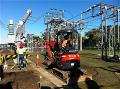 Civil works required under a live 66kV switchyard 