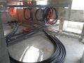 Main HV feeder cables entering HV Switchroom
